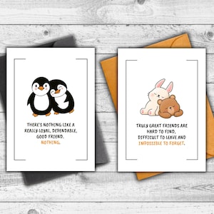 Afdrukbare vriendschapsdagkaarten, vriendenwenskaart, gelukkige verjaardagskaart, cadeau voor vriend, beste cadeau voor vriend, cadeau beste vriend