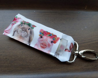 Lip Balm Holder - Animals  with Floral Crowns