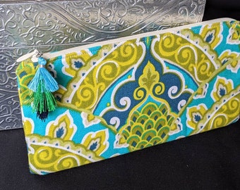 Zippie Pouch - Green Blue