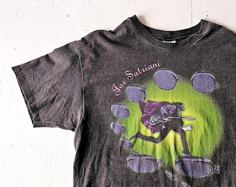 Vintage 90's G3 Joe Satriani Eric Johnson Steve Vai Band Tour Tee