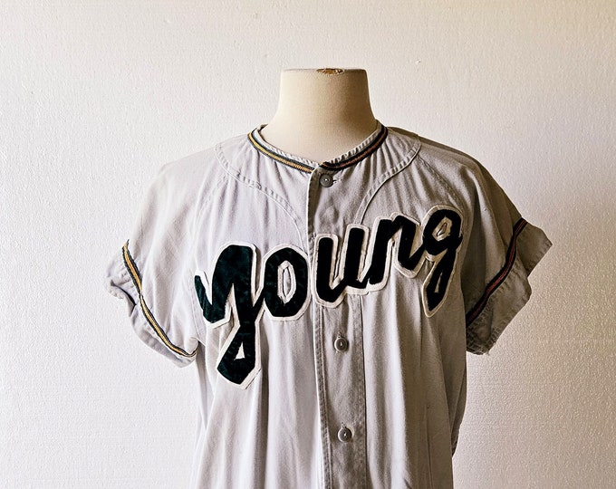 Vintage Baseball Jersey | Mizuno Shirt | 60s Jersey | M L