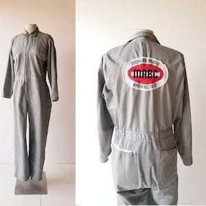 Vintage Sears Coveralls | 1970s Jumpsuit | 70s Workwear | M L