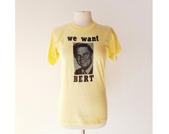 Bert Parks T-Shirt | Miss America | 1970s TShirt | XS S