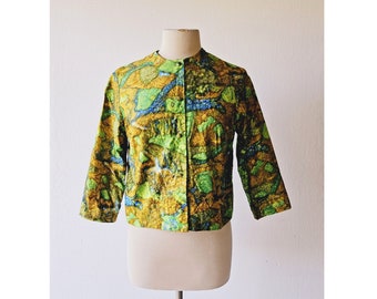 Tori Richard Shirt | 60s Cotton Blouse | Small S