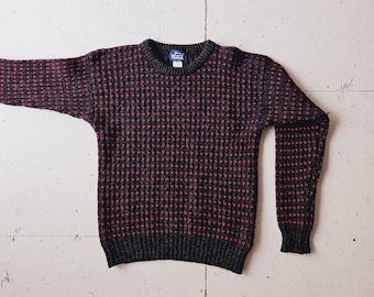 Vintage Woolrich Sweater | Birdseye Sweater | Wool Sweater | S M