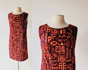 60s Hawaiian Dress | Ui Maikai | 1960s Dress | S M
