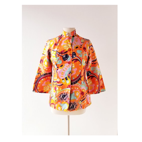 Vintage 1960s Jacket | Sgt. Pepper | Nehru Jacket