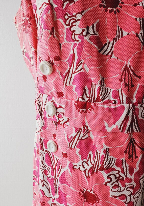 Lilly Pulitzer Dress | Early 60s Dress | Pink Flo… - image 3