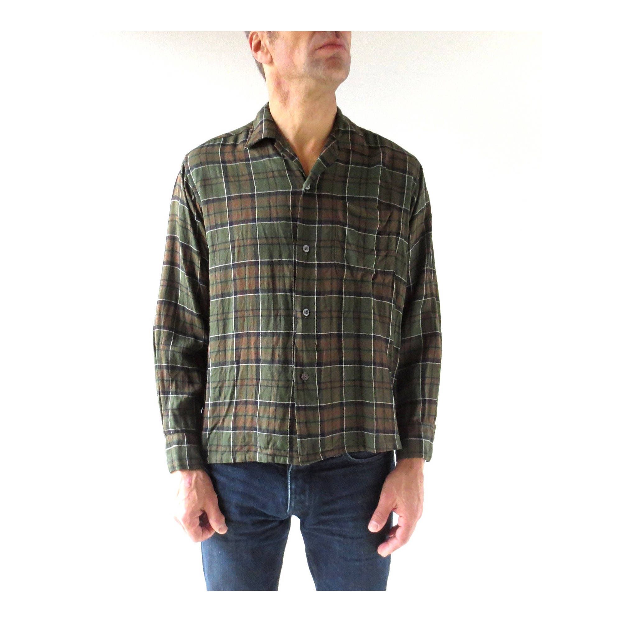 cráneo Polinizador Clínica Camisa a cuadros de la década de 1960 / Camisa de los años 60 - Etsy España cráneo Polinizador Clínica Camisa a cuadros de la década de 1960 / Camisa de los años 60 - Etsy España