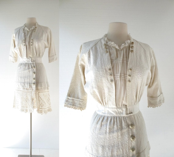Vintage Edwardian Top | Neverland | 1910s Dress |
