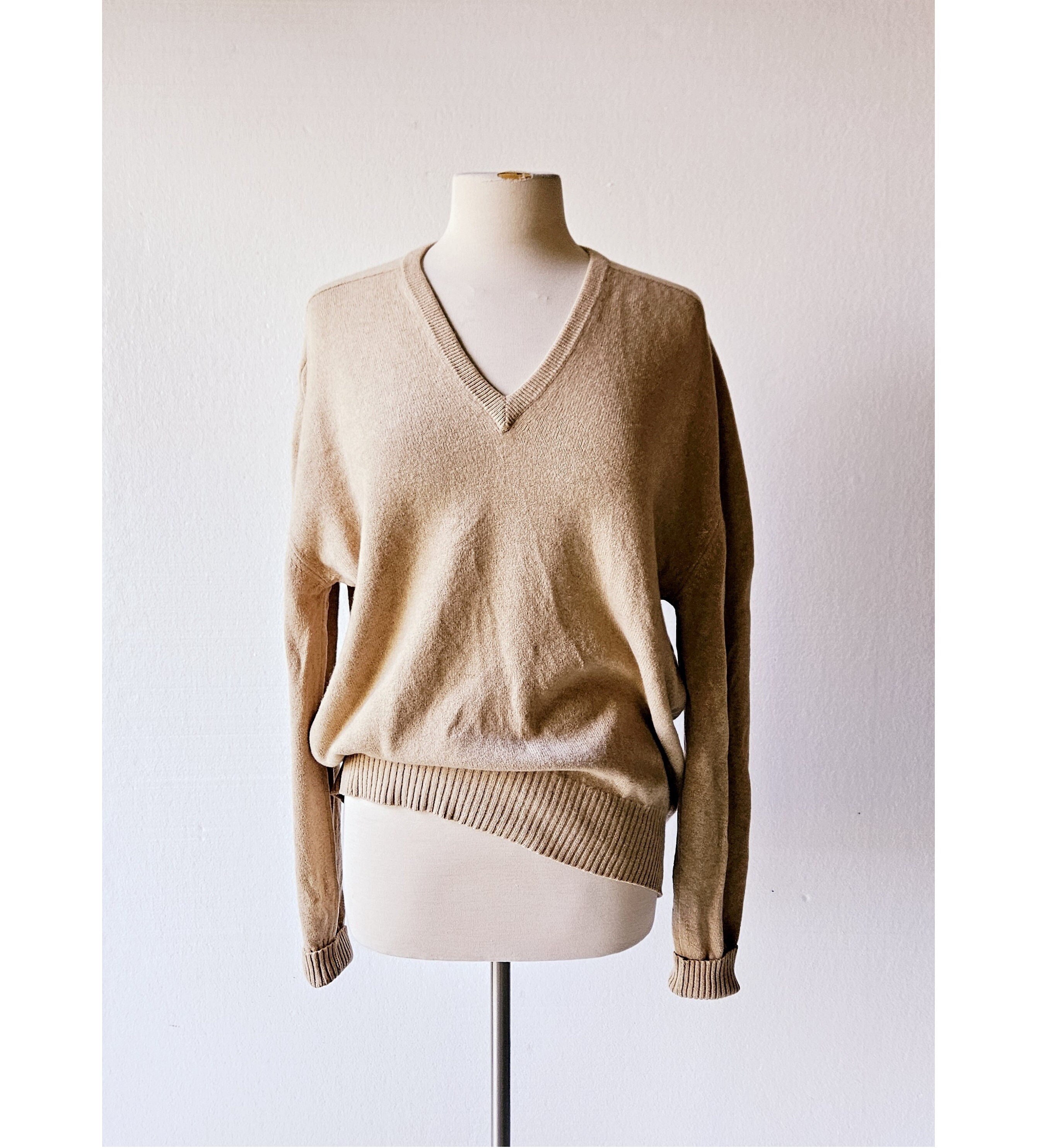 Vintage Cashmere Sweater | Ballantyne Sweater | Burberrys | XL XXL 