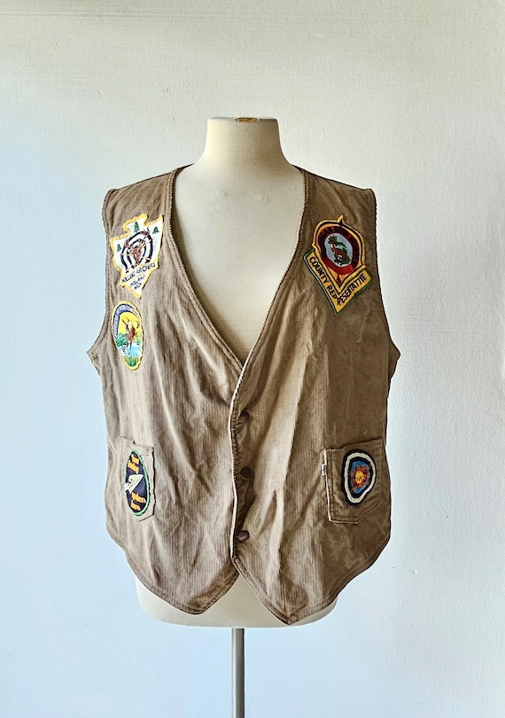 Vintage Levi's Vest | Bow Hunting | 1970s Vest | … - image 3