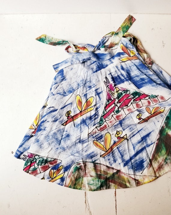 50s Circle Skirt | Acapulco | Hand Painted Skirt … - image 5