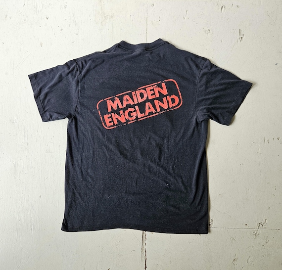 80s Iron Maiden T Shirt | 1989 Tour T-shirt | L XL - Etsy
