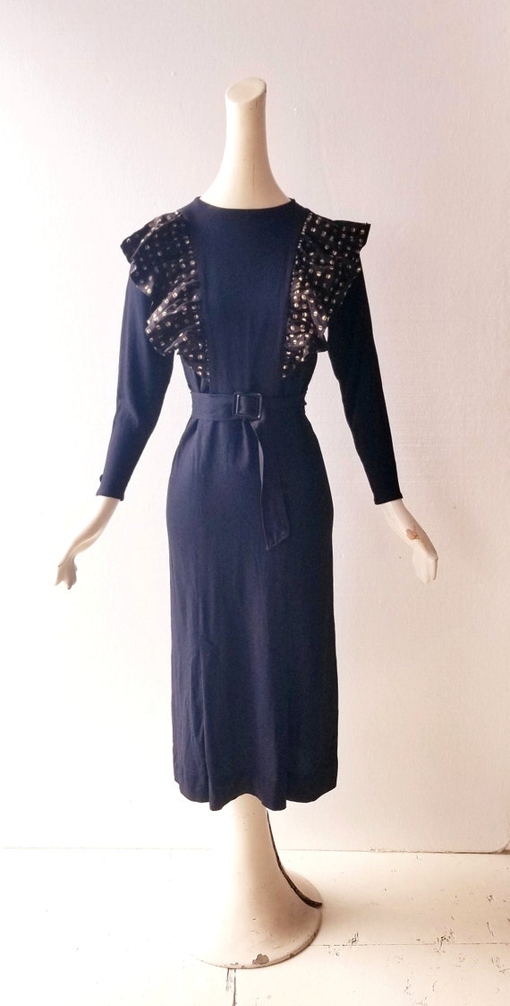 Vintage 1930s Dress | Footlight Parade | 30s Dres… - image 2