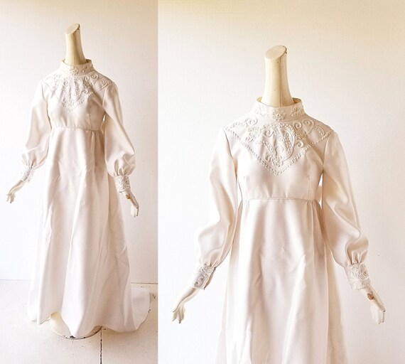 60s Wedding Dress | Emma Domb Dress | Wedding Gown