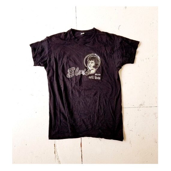 Vintage Elvis T Shirt | Elvis Still Lives | 1970s