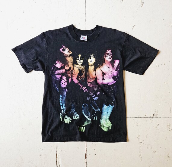 Vintage Kiss Tshirt | Kiss Alive Shirt | 90s Rock Shirt | M L - Etsy