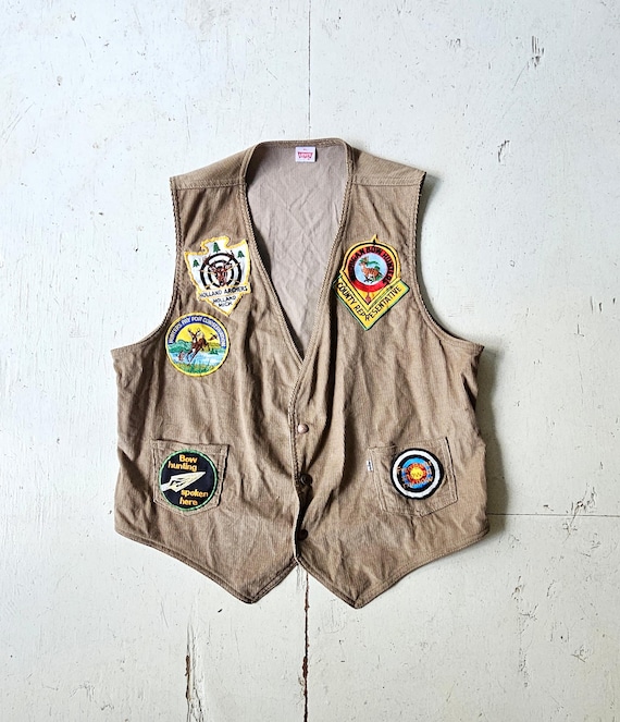 Vintage Levi's Vest | Bow Hunting | 1970s Vest | … - image 1