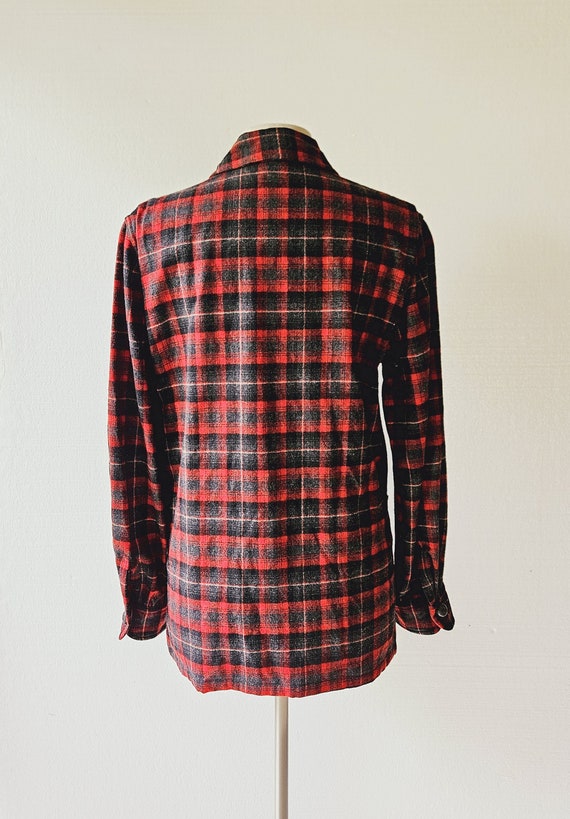 Pendleton Plaid Jacket | 1960s Jacket | Pendleton… - image 5