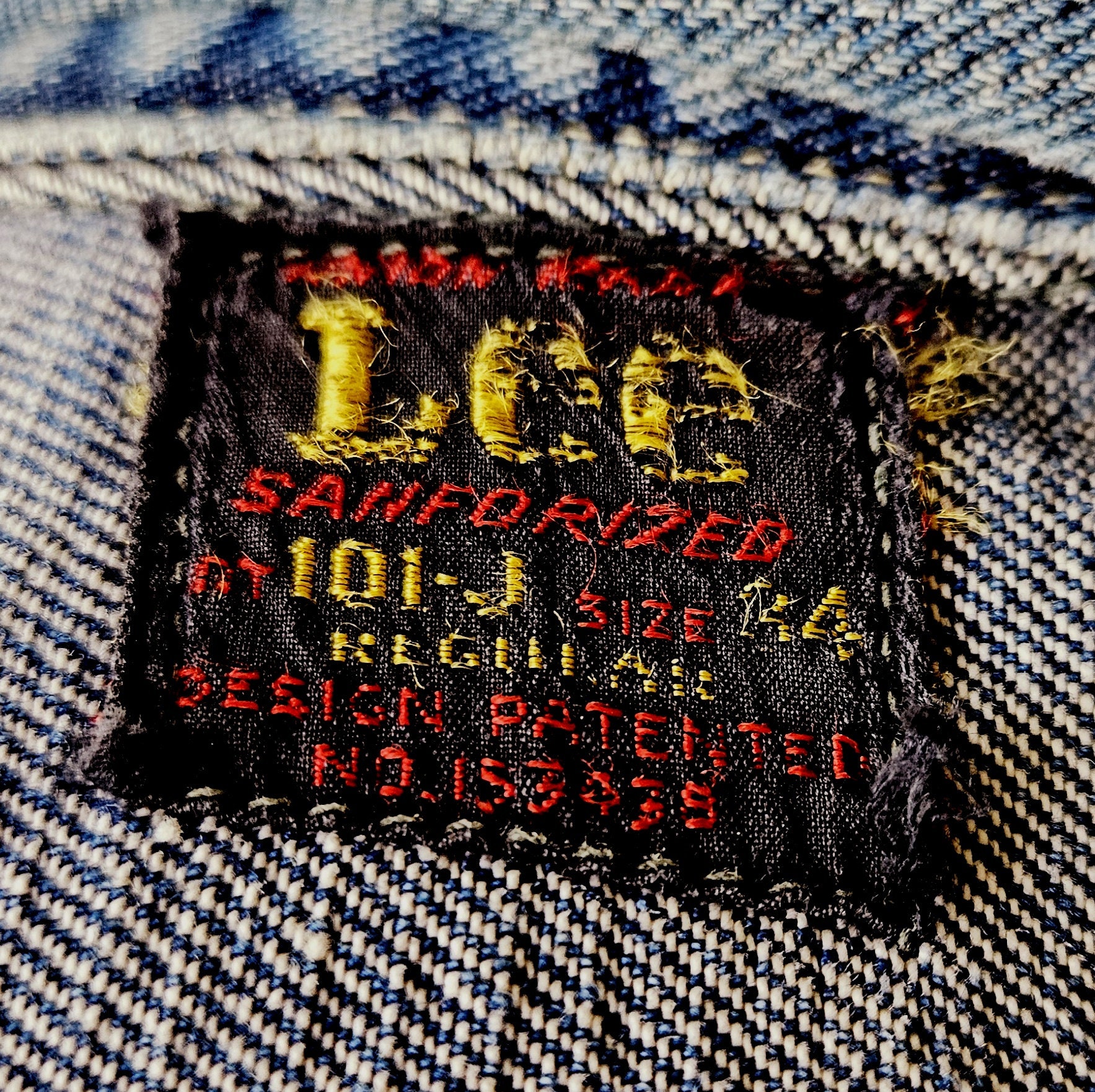 Vintage 1950s Lee Riders 101-J Denim Jacket | 34 R - Etsy