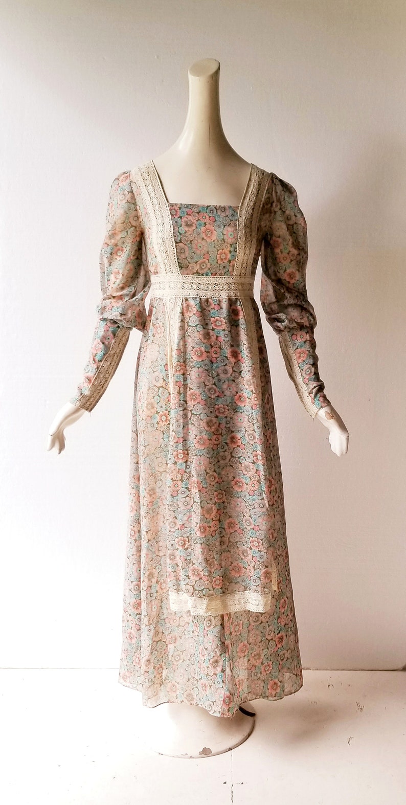 Gunne Sax Black Label Dress Renaissance Dress 70s Gunne - Etsy