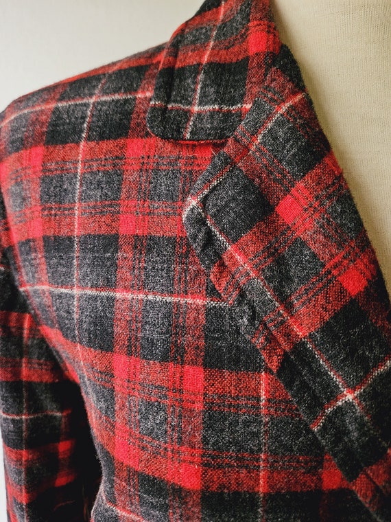 Pendleton Plaid Jacket | 1960s Jacket | Pendleton… - image 2