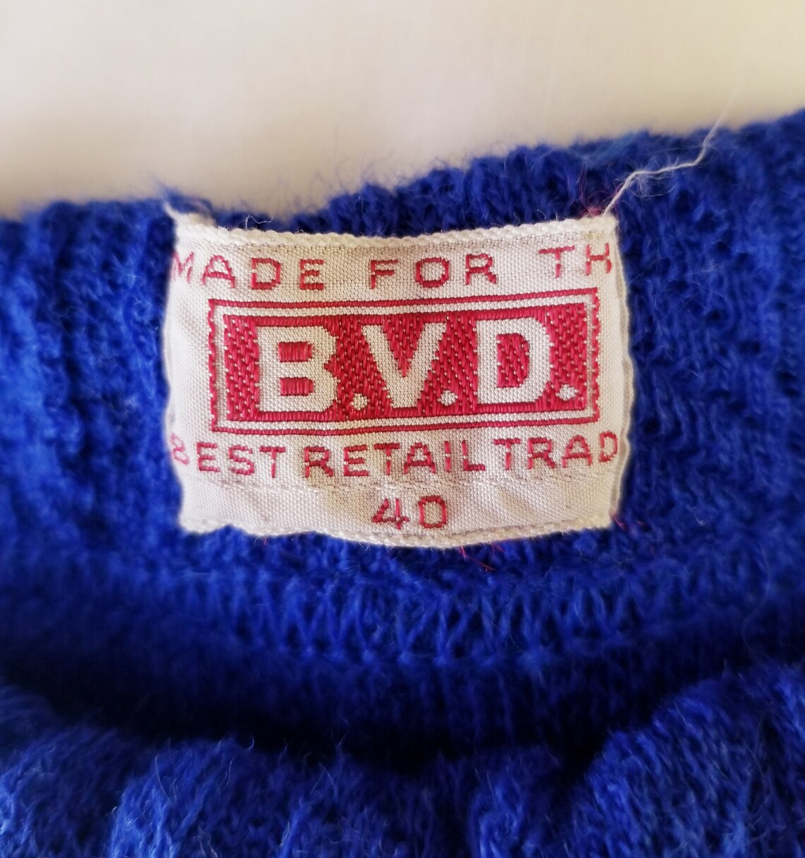 40s Swimsuit BVD Swim Trunks Wool Swim Suit | Etsy