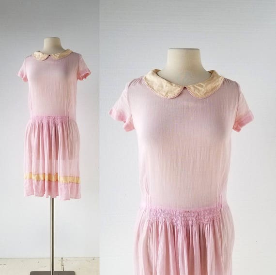 1920s Day Dress | The It Girl | 20s Dress | XS