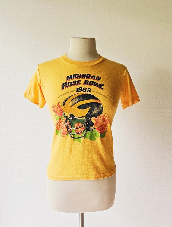 Vintage U of M TShirt | Rose Bowl | 1983 Shirt