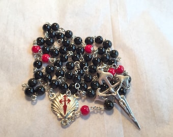 Hand linked St James rosary