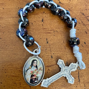 St Therese gratitude beads