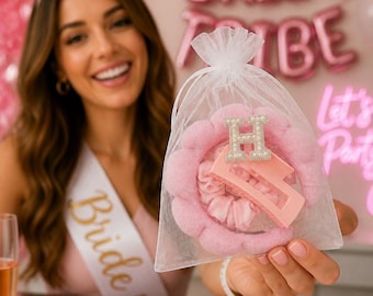Bridesmaid Proposal Gift Bag Bachelorette Sleepover Favor Bridal Shower Girls Trip Essentials Pink Accessories