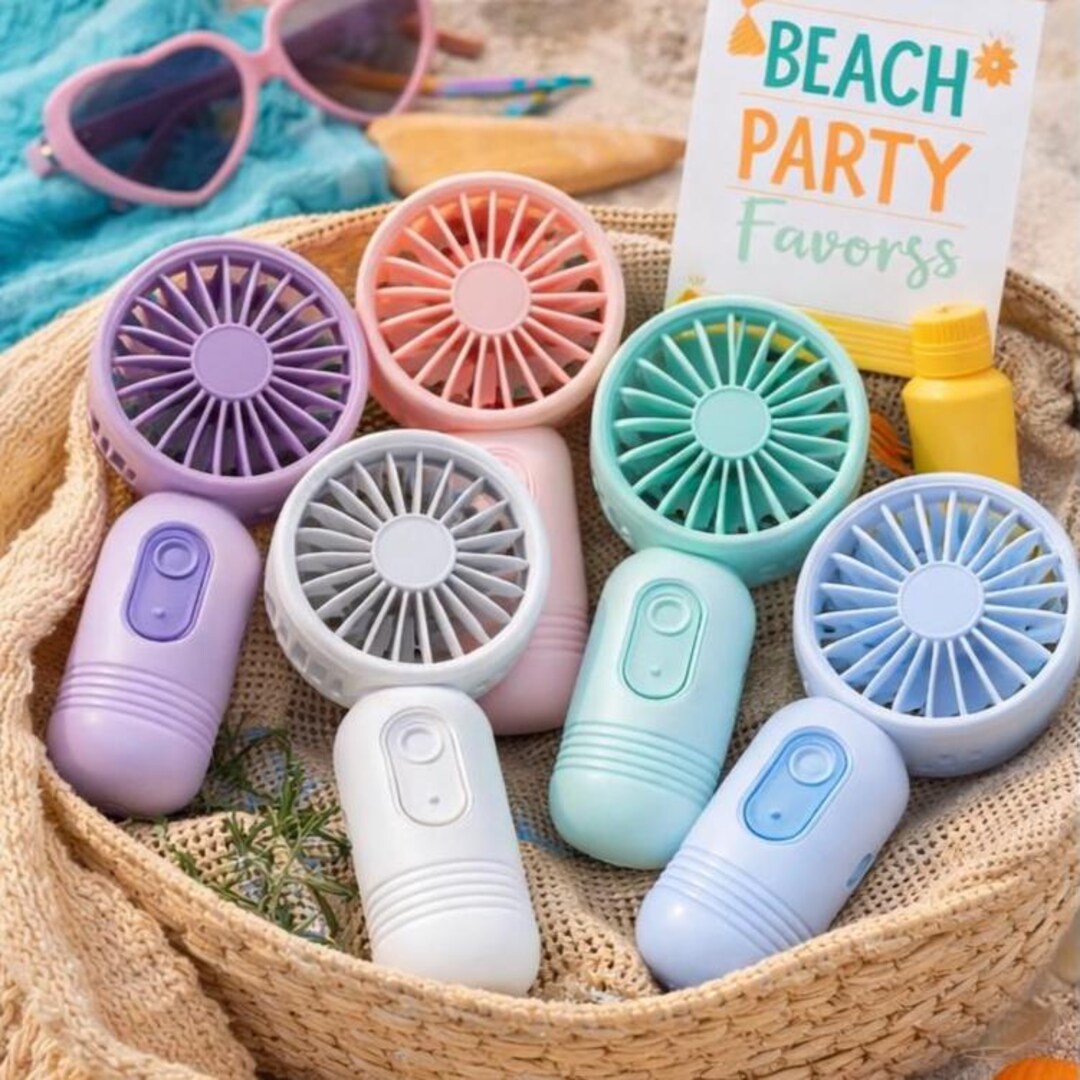 Mini Fan Merch Fan Party Favors Personal Mini Fan Summer Gift - Etsy