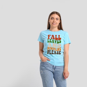 Fall Leaves and Pumpkins Please