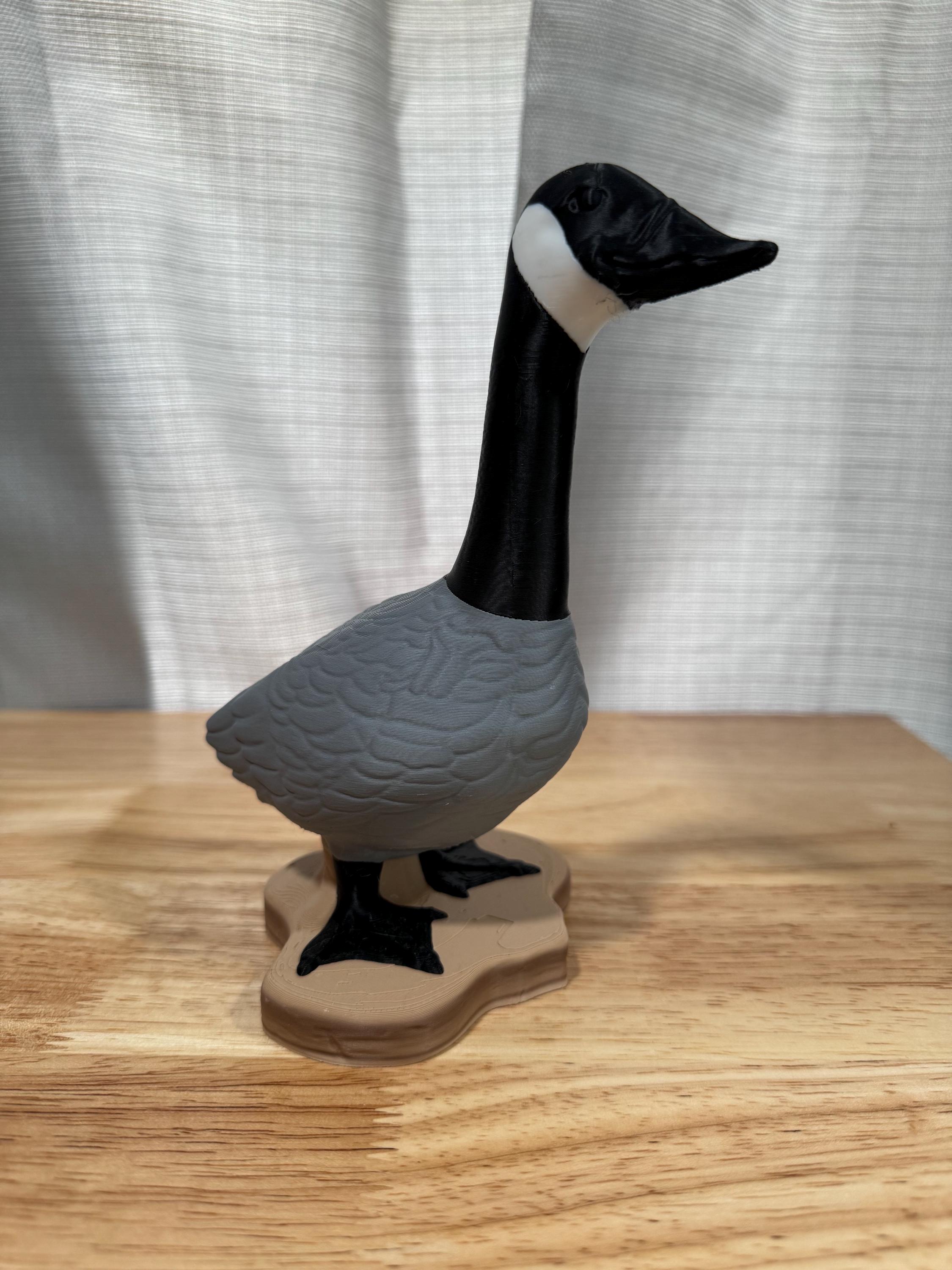 Original Silly 3D Printed Canadian Desk Geese - Etsy
