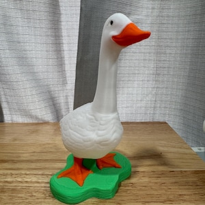 Original Silly Goose Full Color 3D Printed Desk Goose