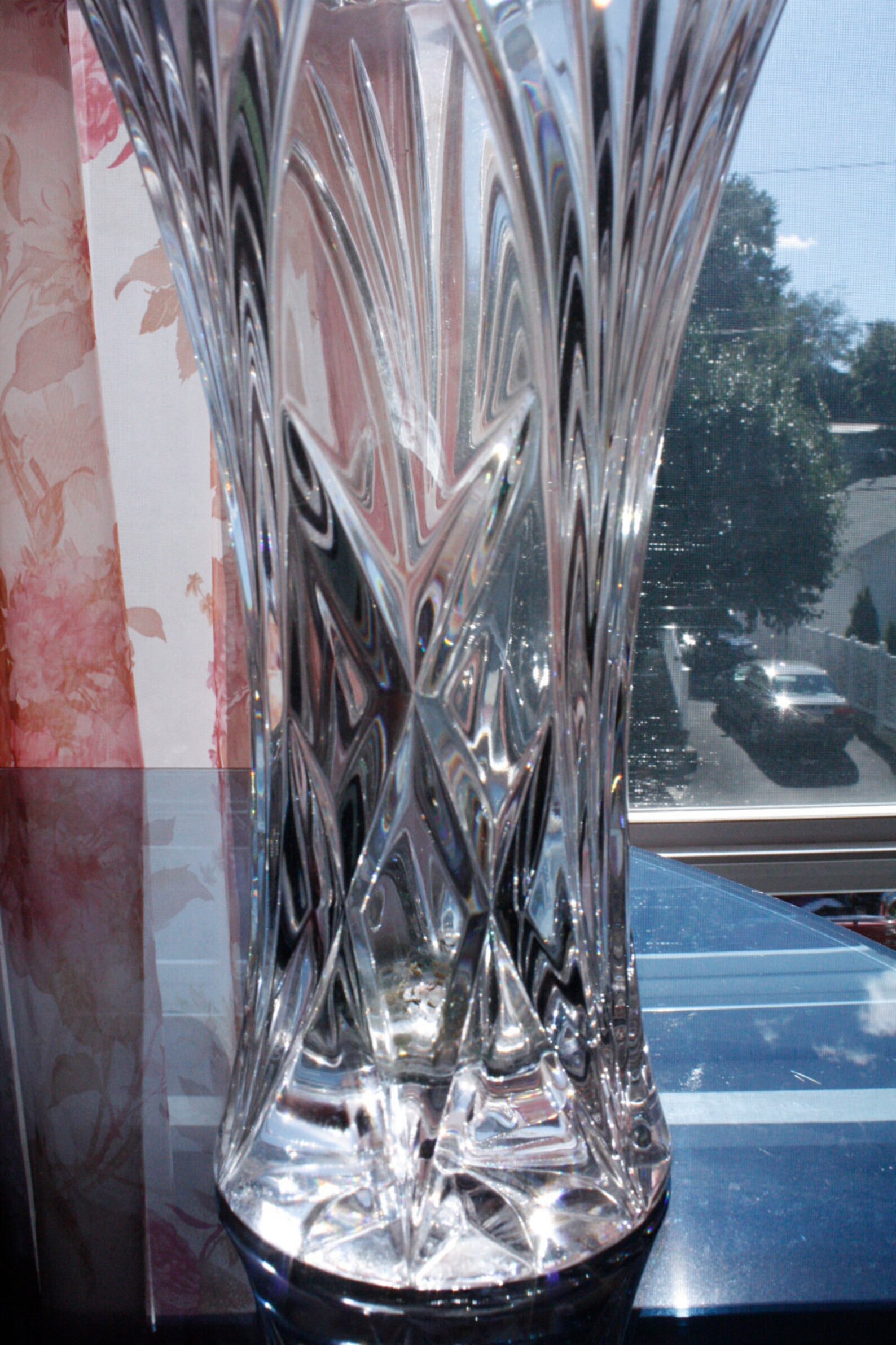 Nachtmann Bleikristall Vase Lead Crystal Etsy