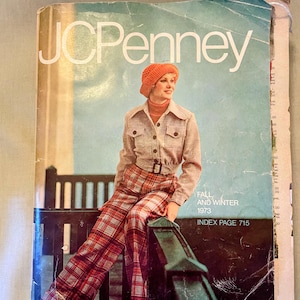 1973 JC Penney Fall/Winter Catalog - mod clothes, 70s Furniture 1308 pg