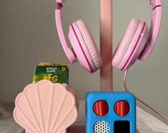 Yoto Mini Under the Sea-dock, hoofdtelefoonstandaard en opbergdoos voor kaarten
