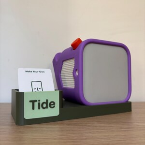Aanpasbaar Yoto Gen 3-dockingstation met kaartopslag. Add-on hoofdtelefoonstandaard beschikbaar