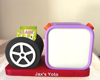 Yoto Gen 3 opbergdoos voor banden, houder en kaart (met optie voor hoofdtelefoonstandaard)