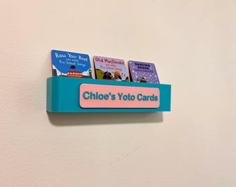 Yoto Card Storage Box for Wall Bed or Table Display