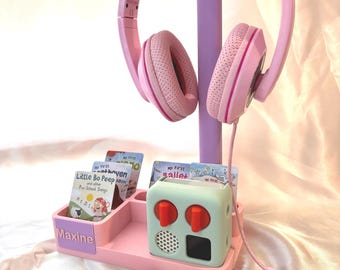 Customisable Yoto Mini Dock with Card Storage and Headphone Stand