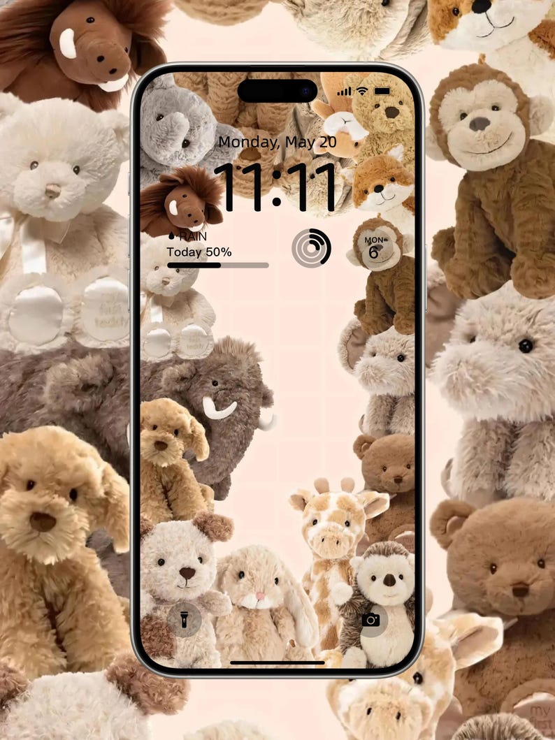 4 Jellycat Smartphone Wallpaper Bundle Ios & Android Wallpaper Home