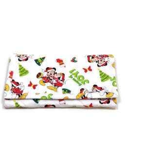 Weihnachten Brieftasche Frau Trifold Brieftasche Handgemachte Gesteppte Weichem Stoff Brieftasche Reißverschluss Tasche Brieftasche Geschenk für Sie