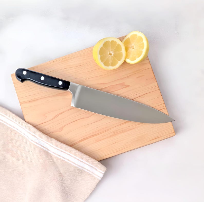 Maple Cutting Board – One Piece Solid Hardwood (No Glue), Thick Handmade Kitchen Board, Made in USA, Available in 4 Sizes afbeelding 6