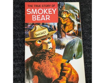 ヴィンテージ スモーキーベア コミック 1969年 森林火災防止 米国森林局 キッズ