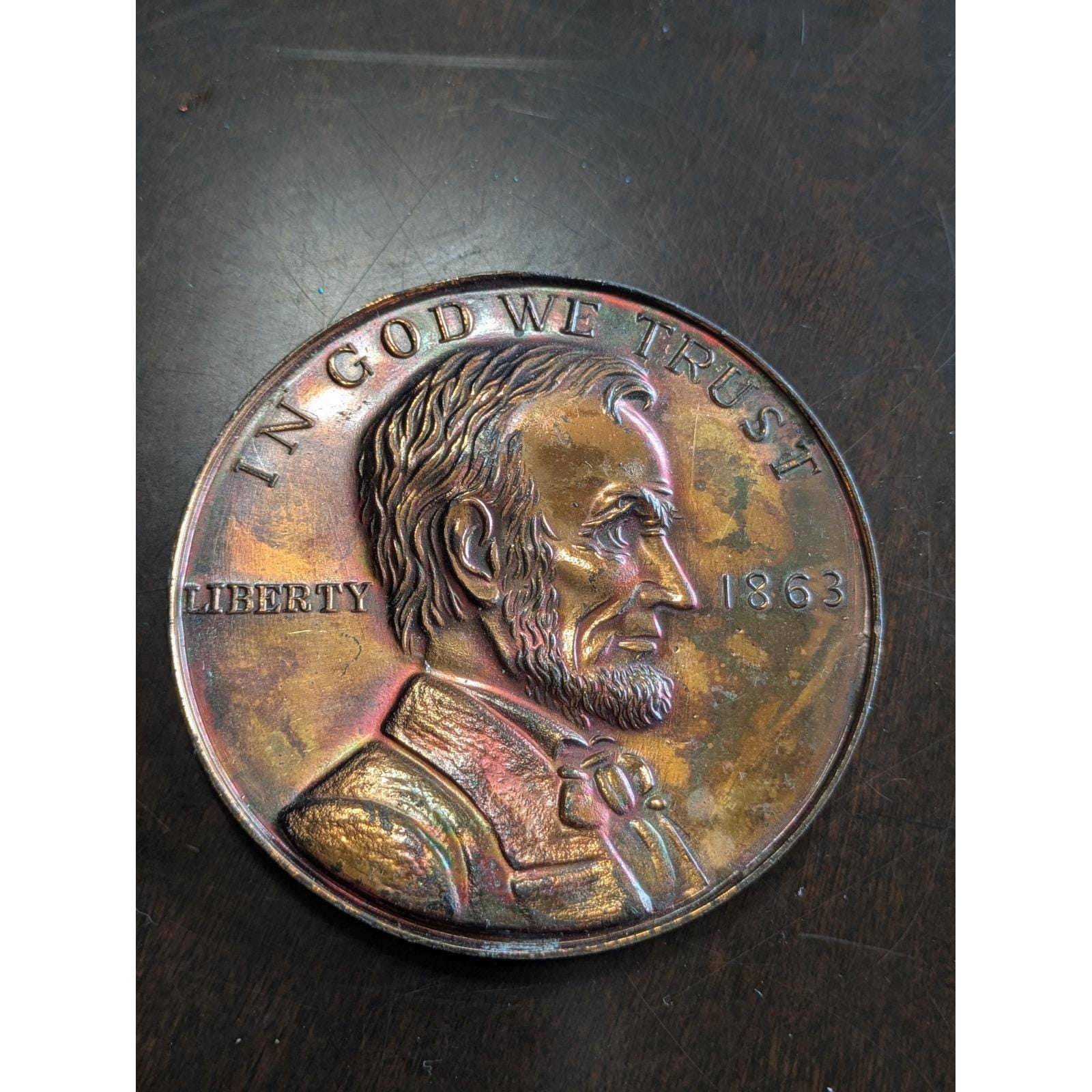 Lincoln medal - Etsy 日本