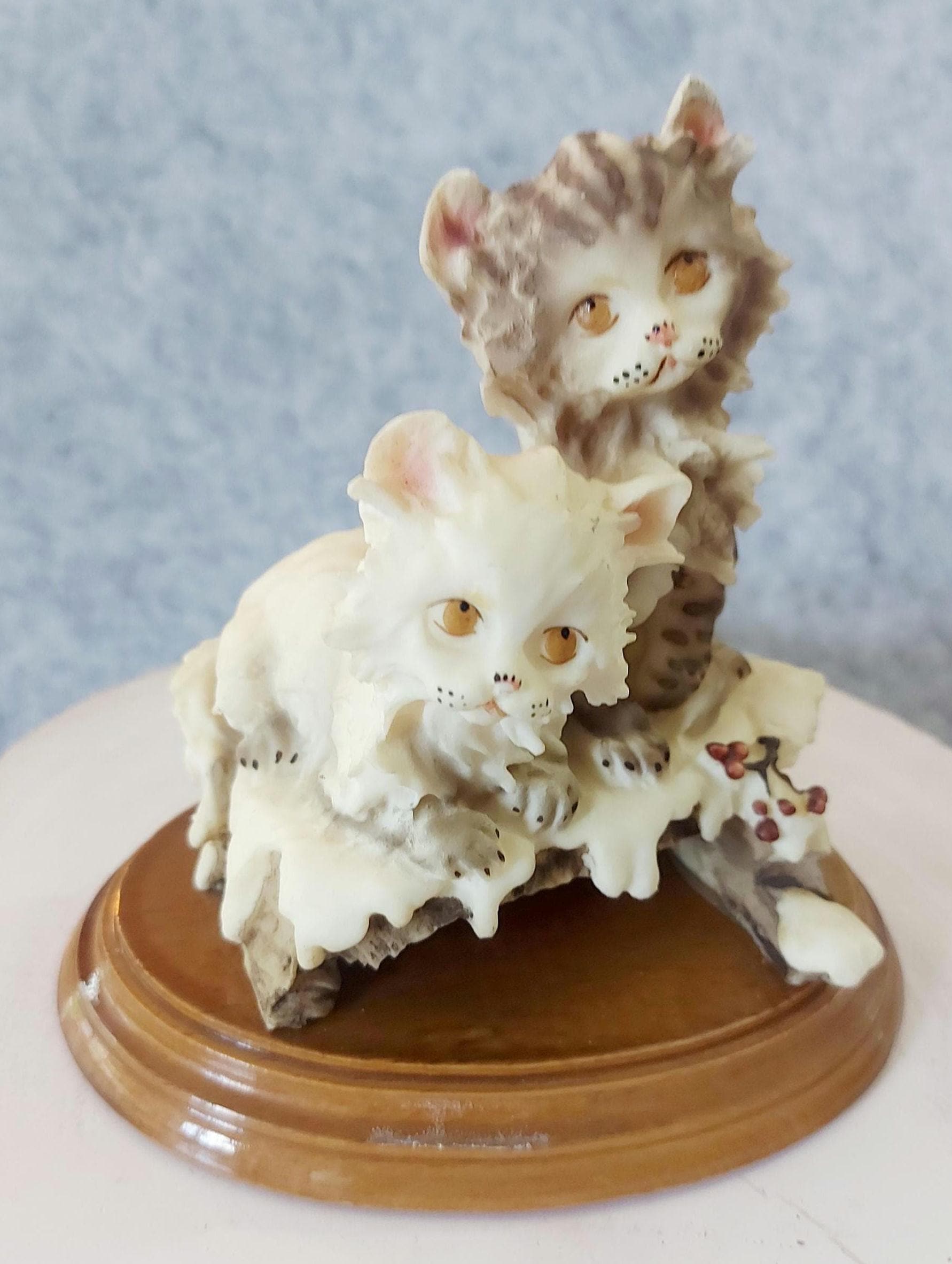 Armani Cat Figurine - Etsy
